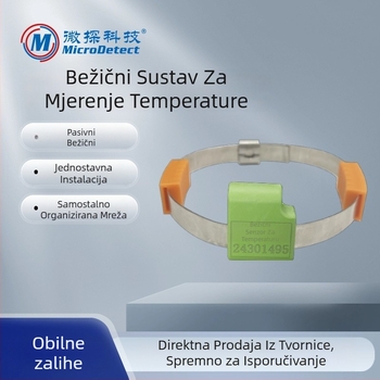 WX-AT01 Industrijski bežični infracrveni termometar s devettočnim mjerenjem temperature – bez kontakta, raspon -40°C do 200°C, napajanje litijevom baterijom/senzorom