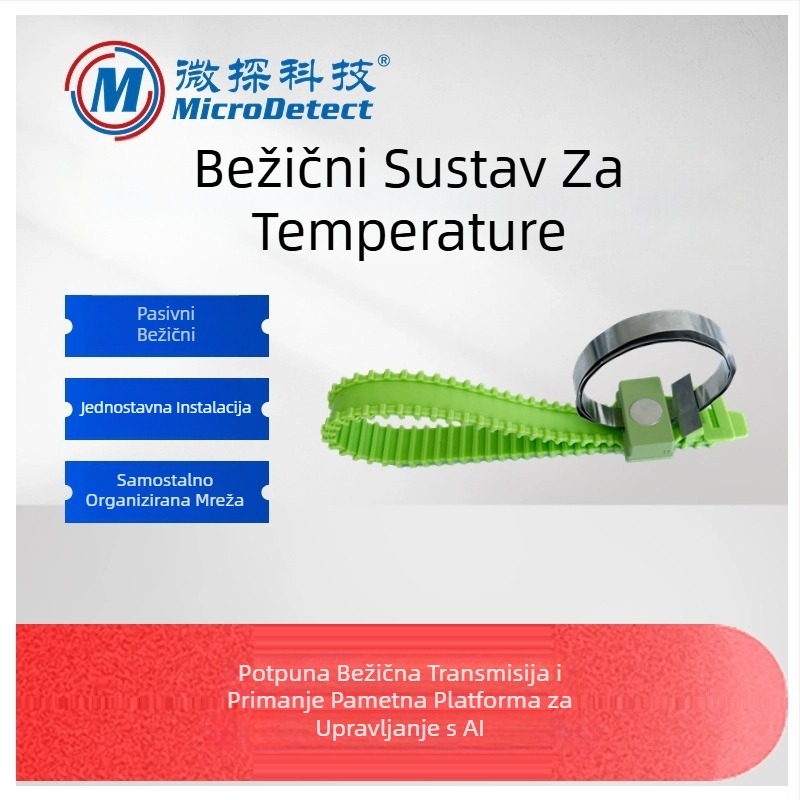 WX-AT01 Industrijski bežični infracrveni termometar s devettočnim mjerenjem temperature – bez kontakta, raspon -40°C do 200°C, napajanje litijevom baterijom/senzorom