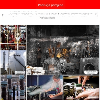 Infračrveni termometar AR862D+ — prijenosni za industrijsku upotrebu, raspon -50℃ do 1000℃, točnost ±2℃/2%, rezolucija 0.1℃, LCD zaslon, odzivno vrijeme 500 ms
