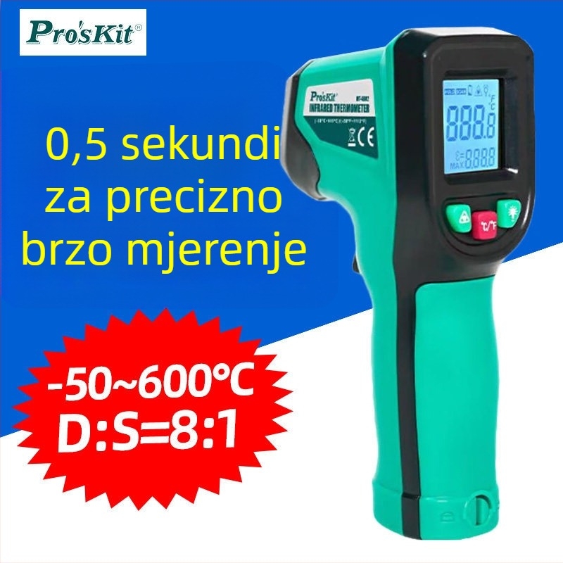 MT-4602 Industrijski ručni infracrveni termometar – Pro’skit/Baogong