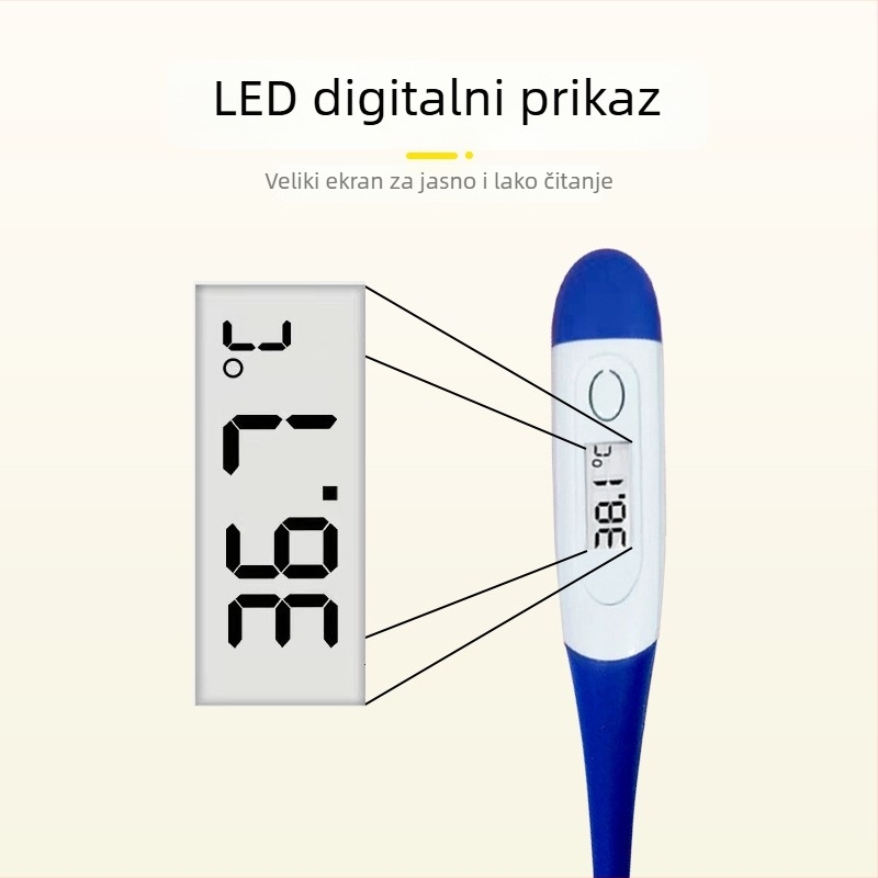 Veterinarski termometar za svinje, Lucky Farm 0096, za stočarstvo i akvakulturu