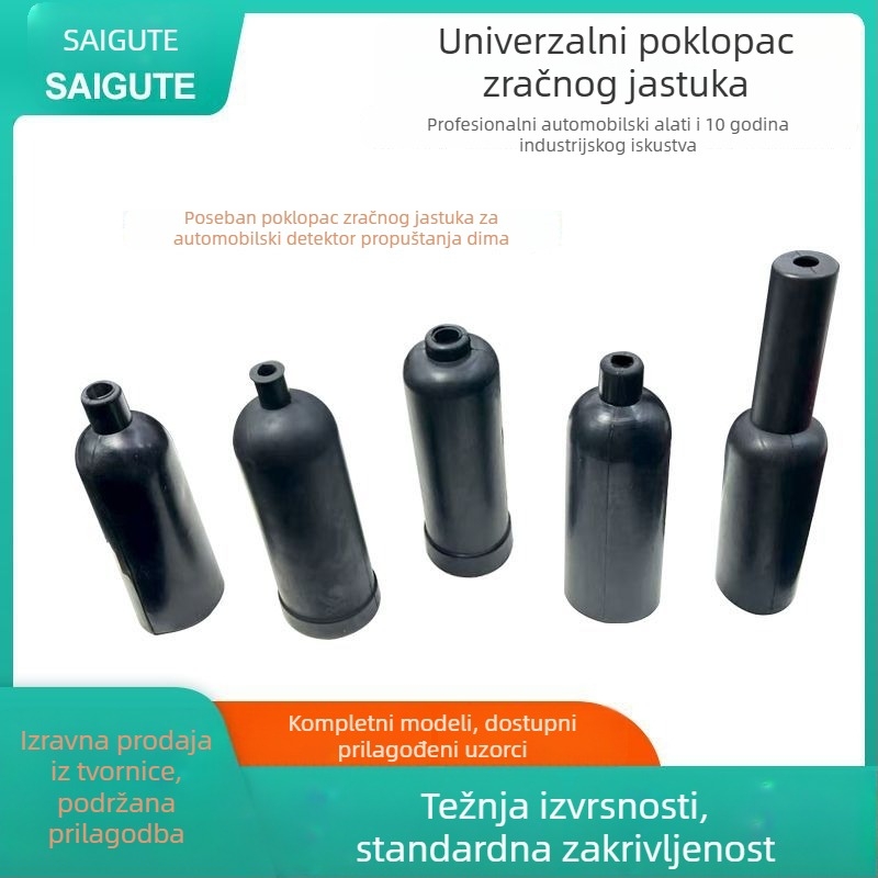 Kožna futrola za detektor curenja dima za auto popravke, univerzalni gumeni airbag za detektore dima