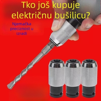 Konverzijska glava za električni čekić-bušilicu — visoka snaga, lagana, kompaktna; pogodna za cementne zidove i beton; za bušenje čekićem i perkusijsko bušenje; Marka: Other; Bezkontaktno: Ne; Tip infracrvenog termometra