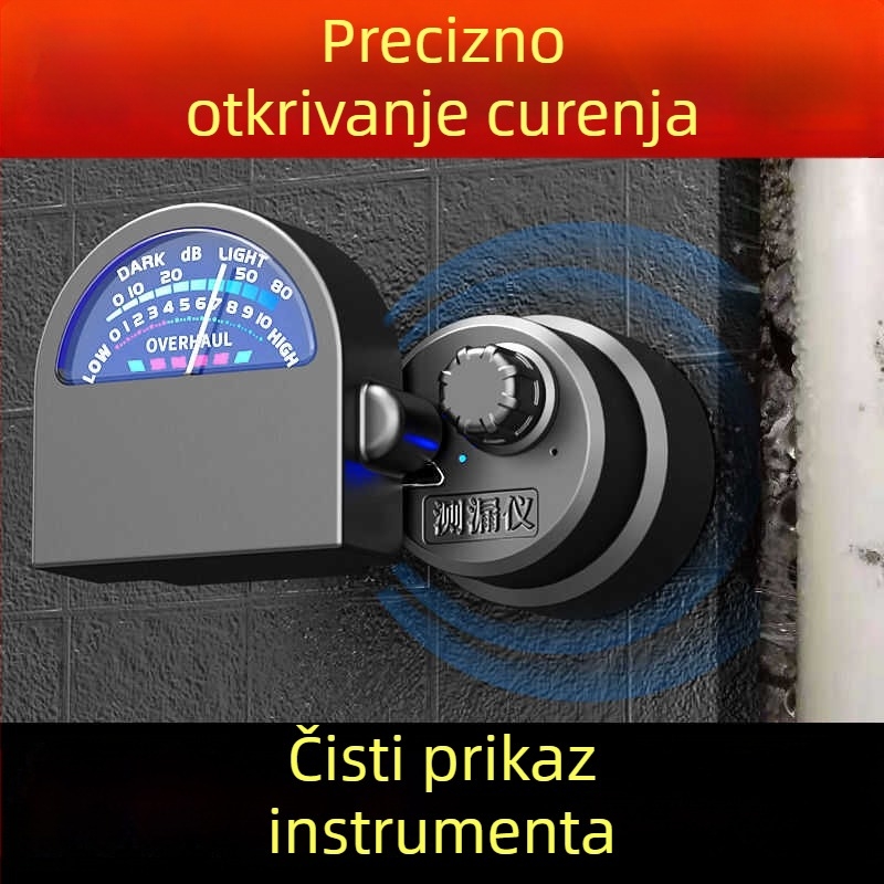 Električni iskrovni detektor curenja za cijevi podnog grijanja, visokoprecizan detektor curenja