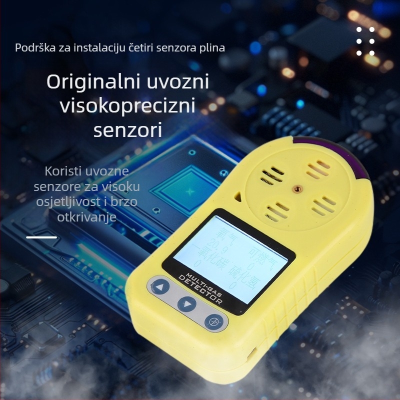 Xun lei Prijenosni industrijski detektor plina za ugljični monoksid, džepnog formata