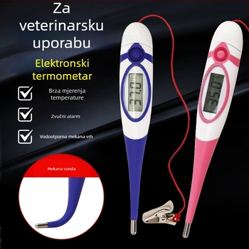 Veterinarski termometar za svinje, krave i ovce - digitalni, za uzgoj životinja