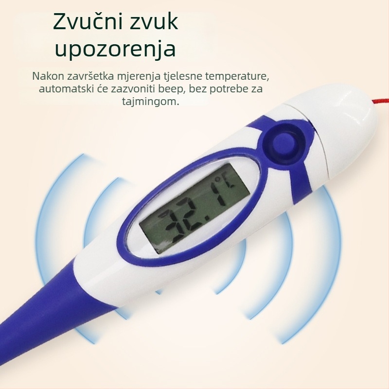 Veterinarski termometar za svinje, krave i ovce - digitalni, za uzgoj životinja