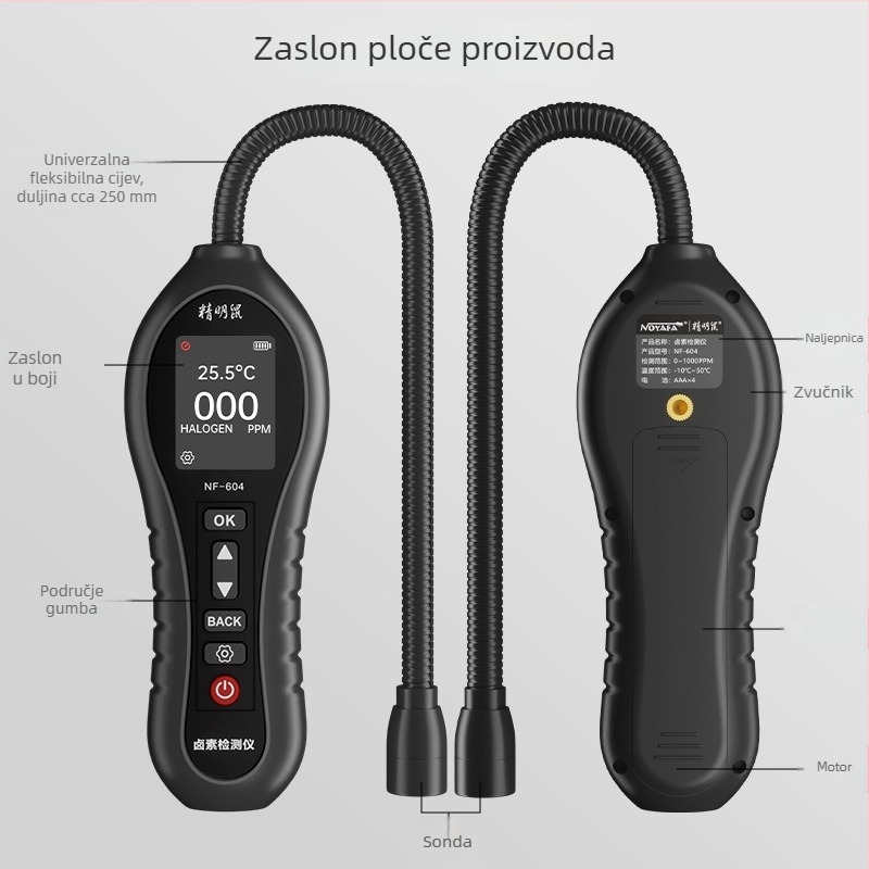 Smart Mouse NF-604 detektor curenja rashladnog sredstva za klimatizacijske sustave i automobile