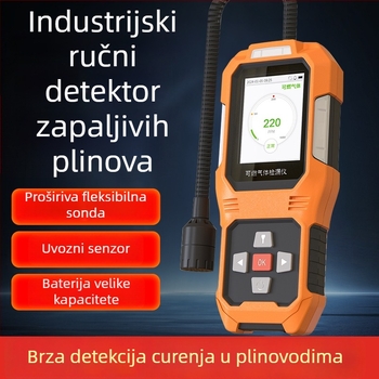 Yun zhibang JLY-CP100 Prijenosni detektor zapaljivih plinova, raspon 1–10000 ppm