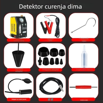 Automobilski detektor dima – alat za dijagnostiku curenja, model 02, podrijetlo: Kina, za popravke automobila, izvoz preko granice