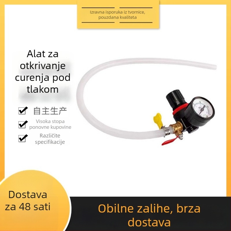 Quick Bright plastični alat za test tlaka i otkrivanje curenja hlađenja automobila uz zračnu pumpu