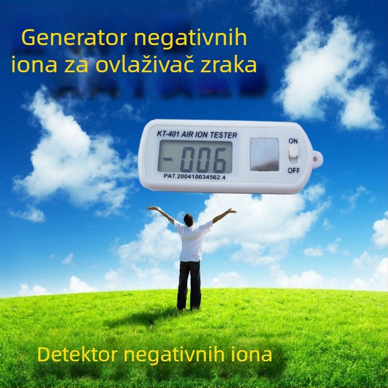 KT-401 Tester negativnih iona i detektor za pročišćivač zraka, visoka koncentracija
