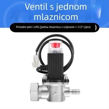 Gas alarm za detekciju metana i propana, detekcija zapaljivih plinova, raspon 10, točnost 100%, napon 220V