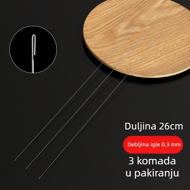 Alat za nanošenje perli, posebna igla za provlačenje perli, DIY narukvica kukicom, moderan stil