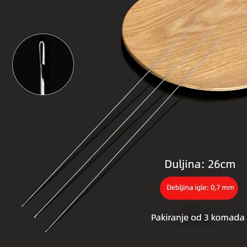 Alat za nanošenje perli, posebna igla za provlačenje perli, DIY narukvica kukicom, moderan stil
