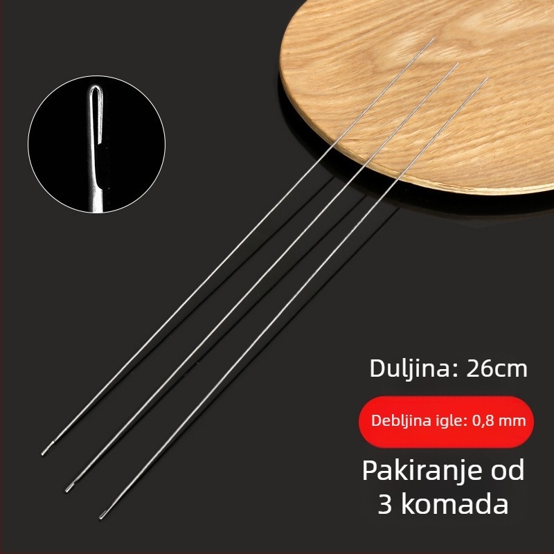 Alat za nanošenje perli, posebna igla za provlačenje perli, DIY narukvica kukicom, moderan stil