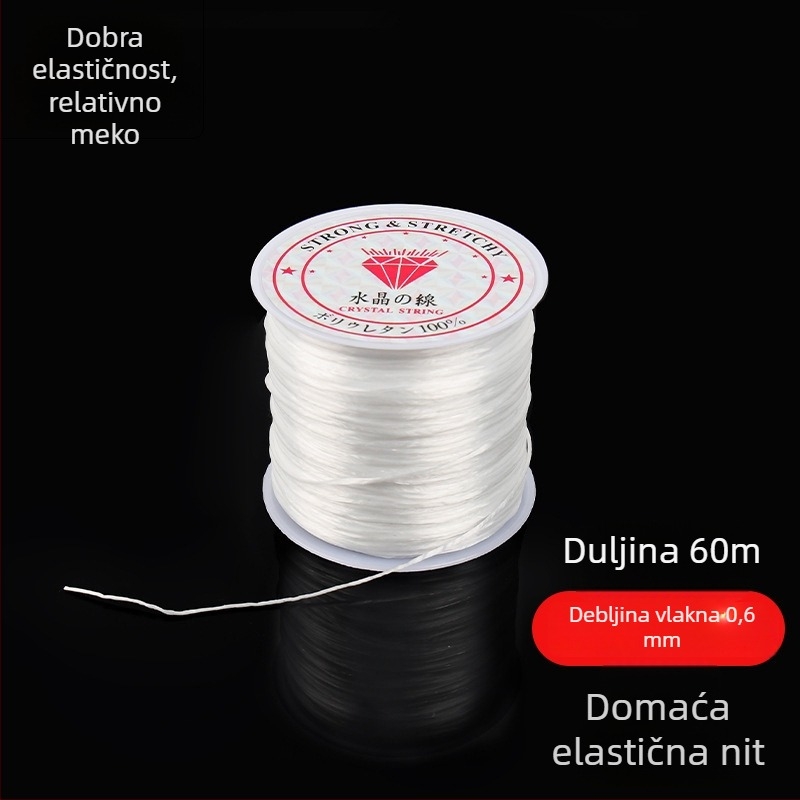 Alat za nanošenje perli, posebna igla za provlačenje perli, DIY narukvica kukicom, moderan stil