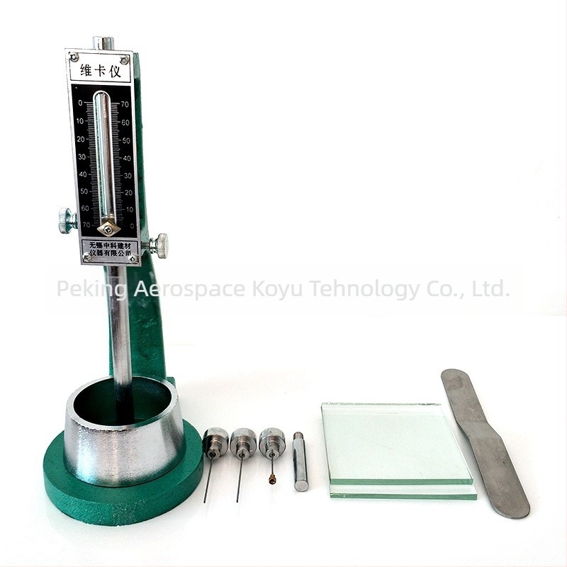 Vicat instrument za konzistenciju cementa i vrijeme očvršćivanja – Shaoxing marka, standardni mjerni raspon