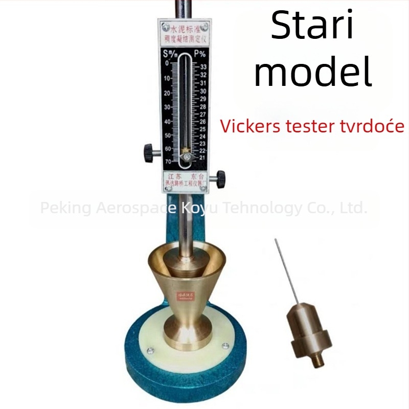 Vicat instrument za konzistenciju cementa i vrijeme očvršćivanja – Shaoxing marka, standardni mjerni raspon