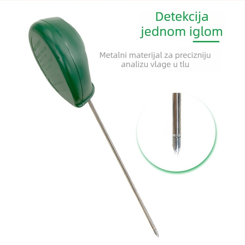 Senzor vlažnosti tla za lonce, kućna upotreba, mjerač s jednom sondom, precizna analiza vlažnosti tla.