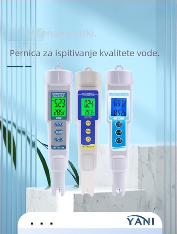 Visoko precizan senzor tla s mjerenjem pH, vlage i EC