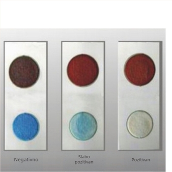 Sanyong tester koncentracije ostataka pesticida SY-JCK, raspon 0-100, za ostatke pesticida u raznim namirnicama; kutija s 20 tableta (dva pakiranja po 10 tableta)