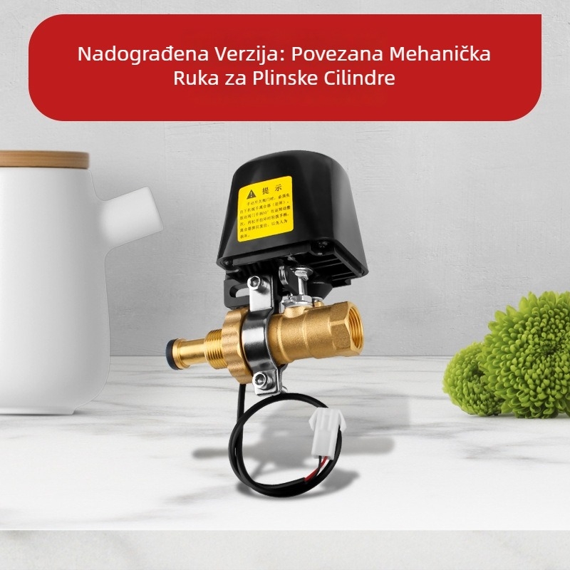 Senchi MQ08 Fiksni detektor curenja plina s automatskim zatvaračem ventila za zapaljive plinove