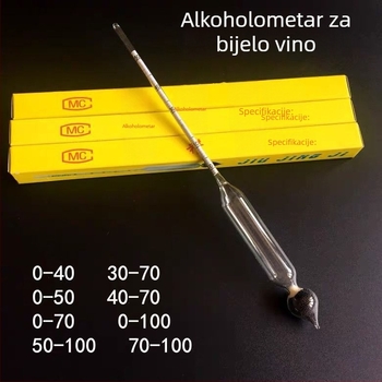 Test sadržaja alkohola za kućnu proizvodnju piva, visoka preciznost