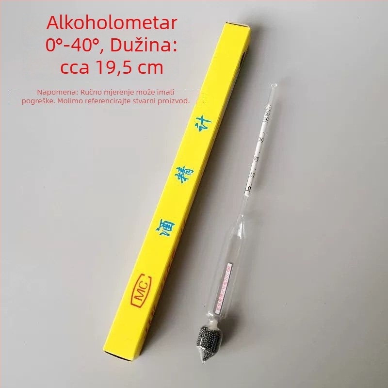 Test sadržaja alkohola za kućnu proizvodnju piva, visoka preciznost