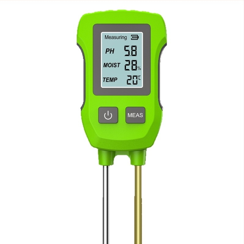 Sonda tester tla – digitalni detektor pH i vlage, model SGS07, točnost ±0,2, masa 120 g, za ispitivanje tla