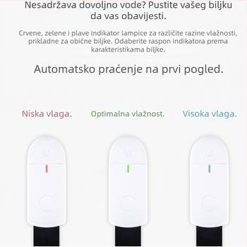 Elektronički mjerač vlage tla — tester tla (Model: Elektronički mjerač vlage tla; Marka: Good xinda; Težina: 20 g; Opseg primjene: Tlo)