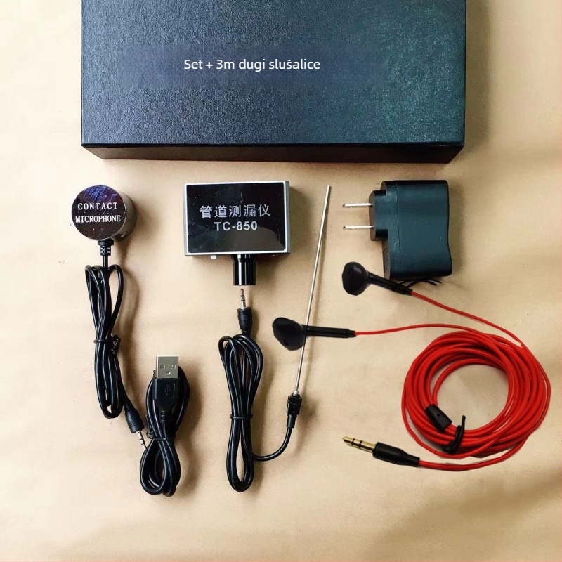 Detektor curenja vodovoda uz pojačanje zvuka i visokom preciznošću