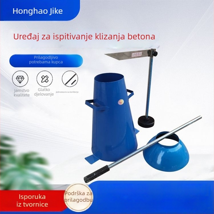 Beton Slump tester – instrument za mjerenje slump, industrijska upotreba, prilagodljiv