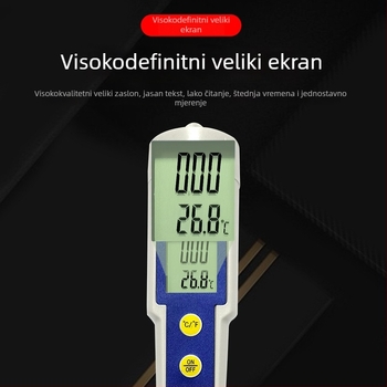 EC-315 EC tester za tlo, digitalni zaslon, mjerenje slanosti tla, procjena plodnosti tla