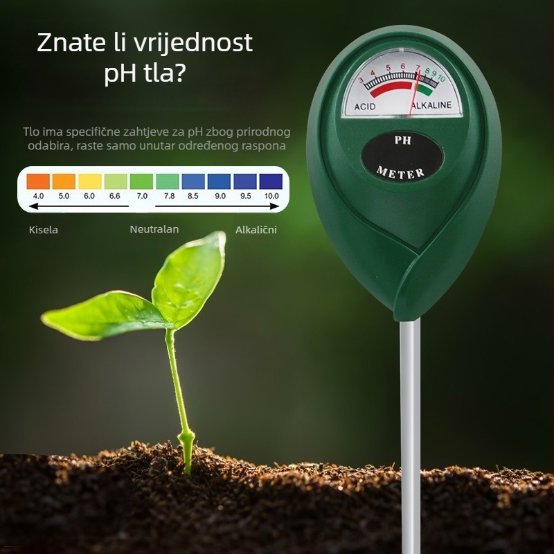 TR-PH01 Mjerač pH tla – Plug-and-Play, ±0,1 pH točnost, težina 72 g