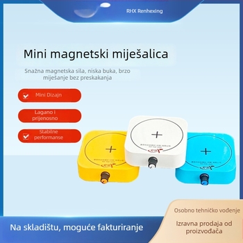 RH mini magnetski miješalica s grijanjem, digitalni displej, 0-2500 rpm, 1000 ml, 220 V