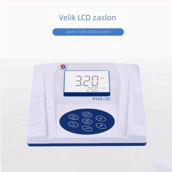 Stolni laboratorijski pH mjerač, model Phs, marka Pu chun, raspon pH 0.00–14.00, 220V