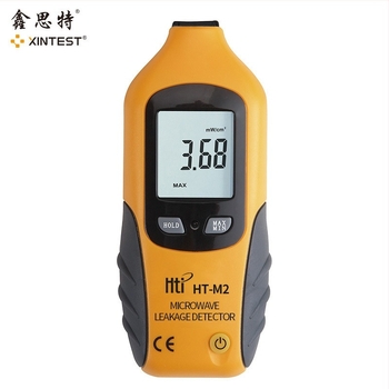 HT-M2 Detektor mikrovlnnih curenja, mjerač elektromagnetskog zračenja, opseg mjerenja 0–9.99 mW/cm², točnost ±1 dB, rezolucija 0.01, napajanje 9V baterijom
