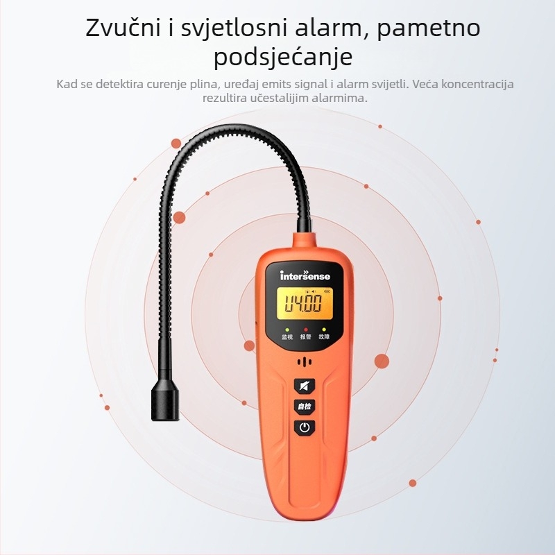 X20 Prijenosni detektor zapaljivih plinova – raspon 0-9999 ppm, točnost 1 ppm, napajanje DC24V, litij-ionska baterija