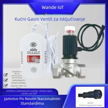 Gasni alarm za metan i propan, pogodan za restorane, WD101, raspon 20, točnost 8%, napajanje 220V