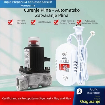 Gasni alarm za metan i propan, pogodan za restorane, WD101, raspon 20, točnost 8%, napajanje 220V