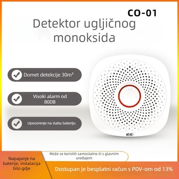 CO alarm za unutarnju uporabu u kućanstvu i kuhinji — detektor zapaljivih plinova Oracle Guard