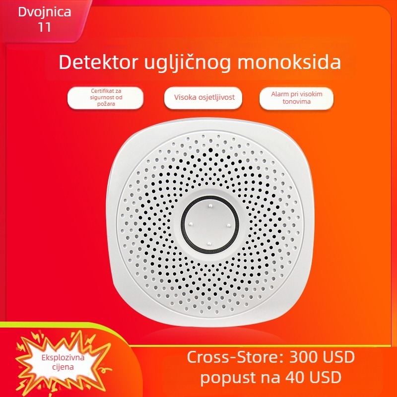CO alarm za unutarnju uporabu u kućanstvu i kuhinji — detektor zapaljivih plinova Oracle Guard