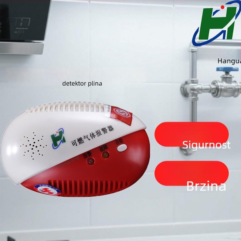 Fiksni detektor plina za metan (raspon mjerenja 0-20% LEL, 220V, modeli JT-HG-001/JT-HG-002)