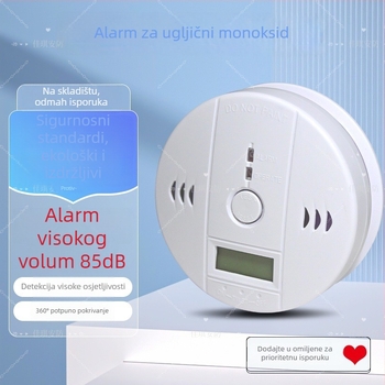 Prijenosni alarm za ugljični monoksid i dim - raspon 30, točnost 20, napajanje 4.5V