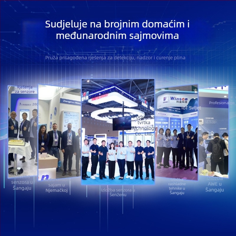 Winsen MC116 katalitički plinski senzor za industrijsko otkrivanje curenja plina i detekciju koncentracije