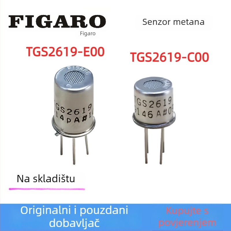 Figaro TGS2619-C00 E00 senzor plina za metan i prirodni plin – detekcija curenja plina kod kuće