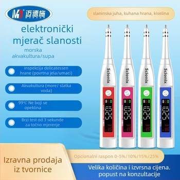 Scionix Digitalni mjerač saliniteta i refraktometar za slane otopine i morsku vodu – visoka preciznost s LCD zaslonom