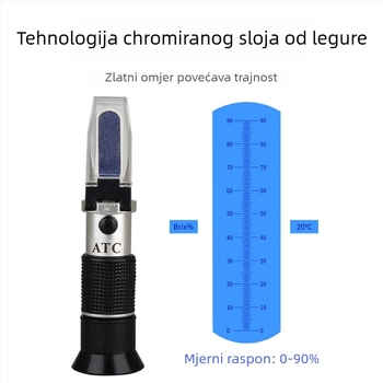 Ručni refraktometar za voće – digitalni mjerač šećera u napitcima