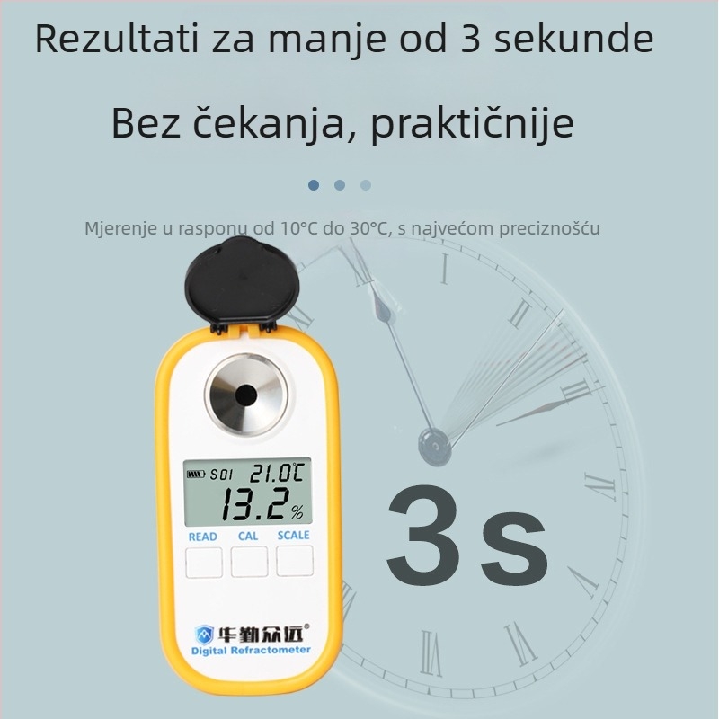 DR602sg Prijenosni Digitalni Mjerač Koncentracije Uree, Gustoće i Refraktometar za Relativnu Gustoću
